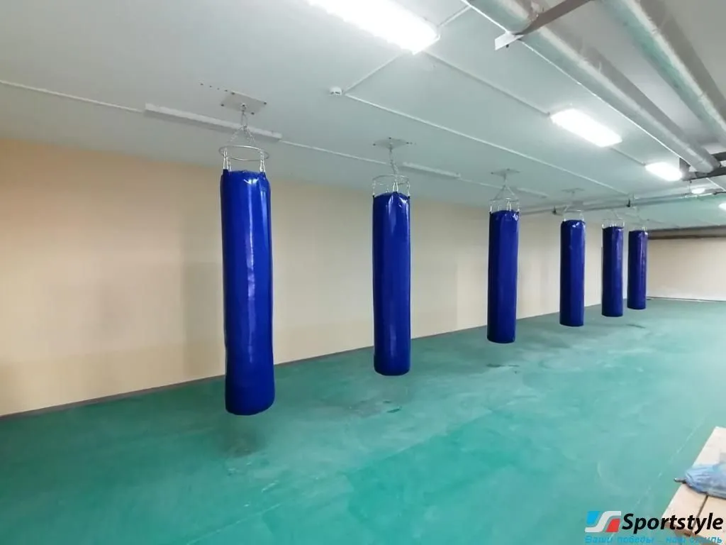 Боксерский мешок из натуральной кожи, ⌀ 30 см, h 120 см