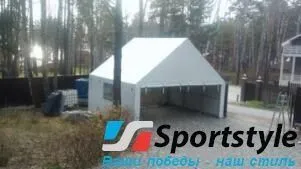 Тентовый гараж 4×8м