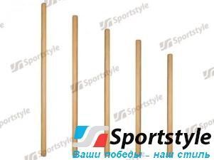 Палочка гимнастическая деревянная, ⌀ 25 мм, L=900 мм, 10 шт. в упаковке