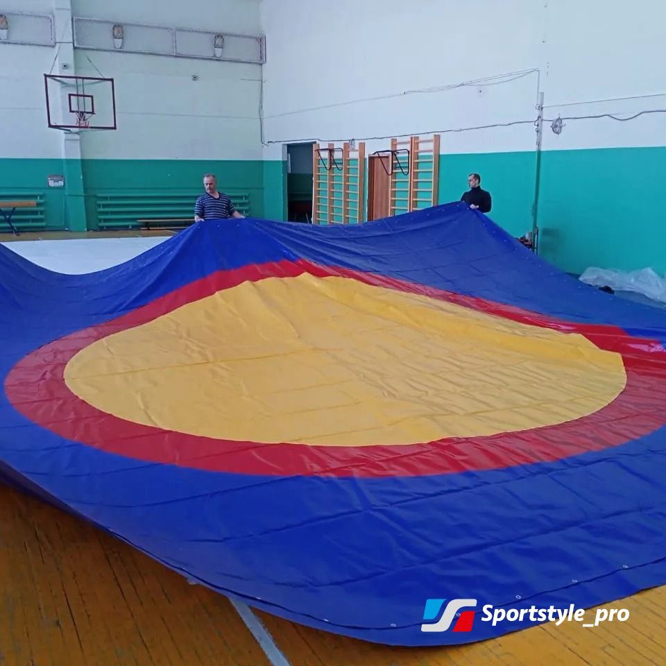 Борцовский ковер «Professional Plus», 1200×1200×4см