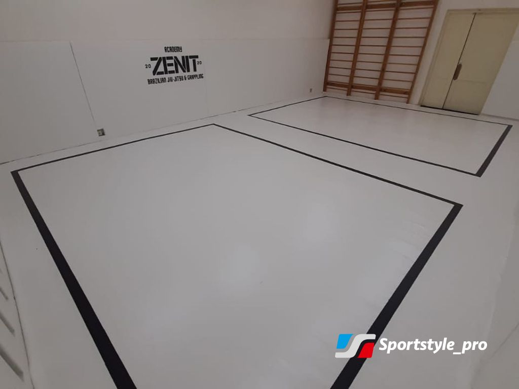 Покрытие для борцовского ковра 12*12м одноцветное