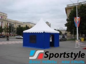 Шатер для летнего кафе 2,5×2,5м с крышей пагодой Sportstyle