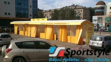 Торговый ряд 3,2×20м Торговый ряд 3,2×20м