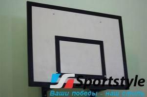 Щит баскетбольный игровой из фанеры толщиной 15 мм, 1800×1050 мм ЩБ9