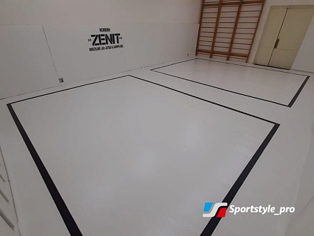 Покрытие для борцовского ковра 12*12м одноцветное Покрытие для борцовского ковра 12*12м одноцветное