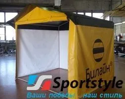 Торговая палатка 2,5х2м брендированная Торговая палатка 2,5х2м брендированная