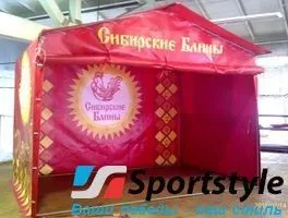 Торговая палатка 3х2м брендированная Торговая палатка 3х2м брендированная