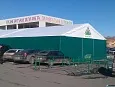 Тентовый ангар 12х12м гаражного вида всесезонный SportStyle