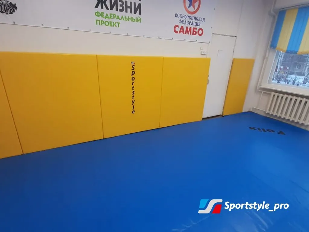 Покрытие для борьбы 10*10м одноцветное