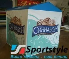 Торговая палатка 2х2м брендированная Торговая палатка 2х2м брендированная