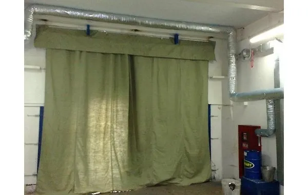 Современные шторы: как установить на ворота в гараже